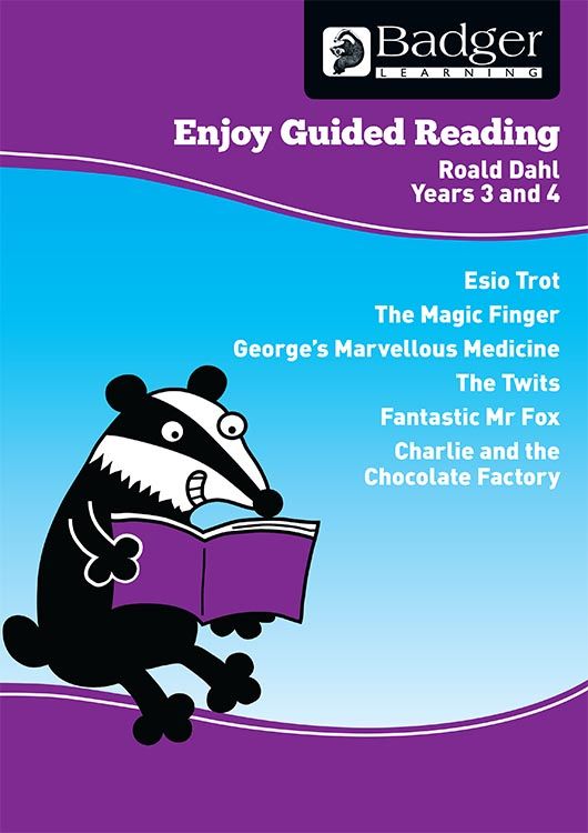 Enjoy Guided Reading Roald Dahl Teacher Book & CD Badger Learning