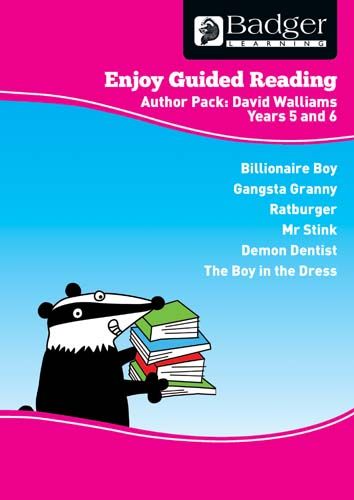 Enjoy Guided Reading David Walliams Teacher Book & CD Badger Learning