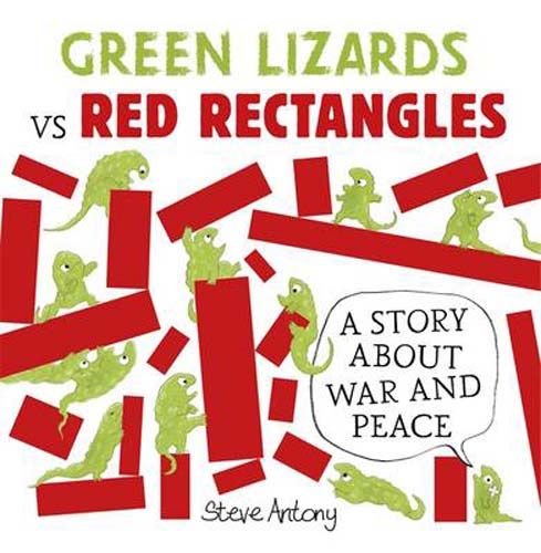 Green Lizards vs Red Rectangles - Pack of 6 Badger Learning