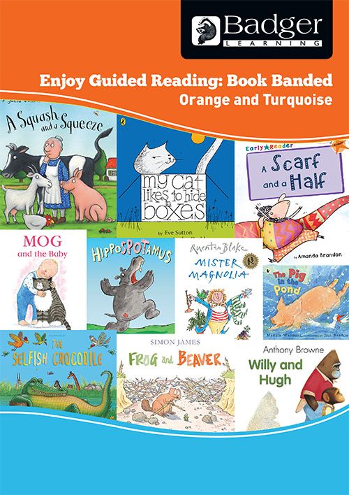 Enjoy Guided Reading Book Band - Orange to Turquoise Teacher Book Badger Learning