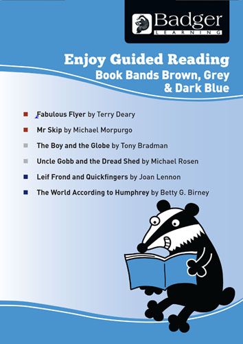 Enjoy Guided Reading KS2 Book Bands: Year 4 Brown, Grey & Dark Blue Teacher Book Badger Learning