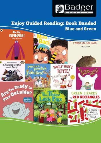 Enjoy Guided Reading Book Band - Blue and Green Teacher Book & CD Badger Learning