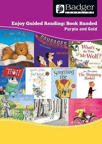 Enjoy Guided Reading Book Band - Purple and Gold Teacher Book & CD Badger Learning
