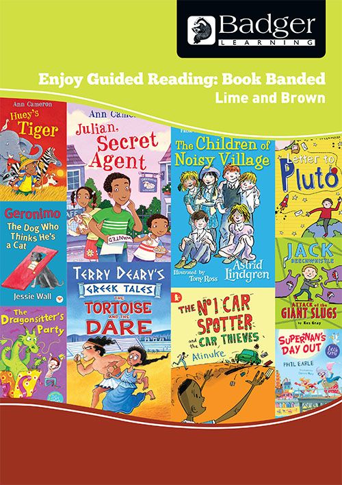 Enjoy Guided Reading Book Band - Lime and Brown Teacher Book Badger Learning