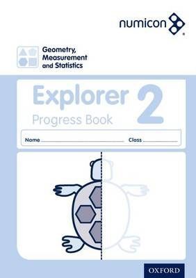 Numicon Geometry, Measurement and Statistics 2 Explorer Progress Book — Pack of 30