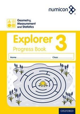 Numicon Geometry, Measurement and Statistics 3 Explorer Progress Book — Pack of 30