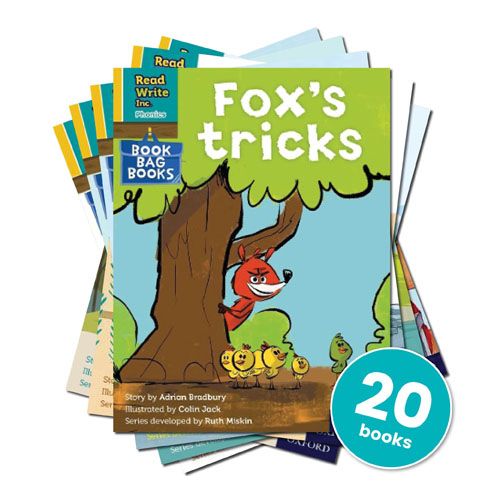 Read Write Inc. Phonics Book Bag Books: Yellow Pack of 20 by Adrian ...