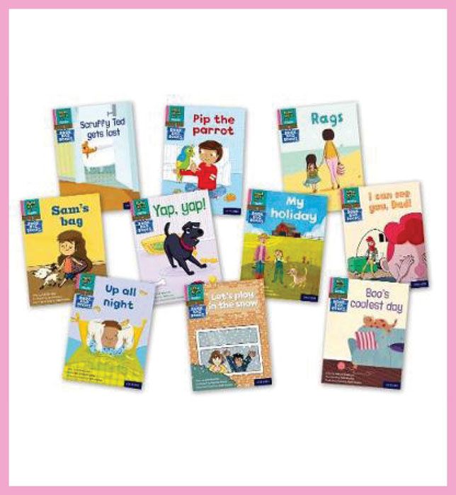 Read Write Inc. Phonics Book Bag Books: Red to Orange Pack of 52 by ...
