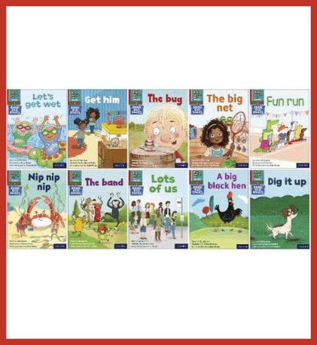 Read Write Inc. Phonics Book Bag Books: Red to Orange Pack of 52 by ...