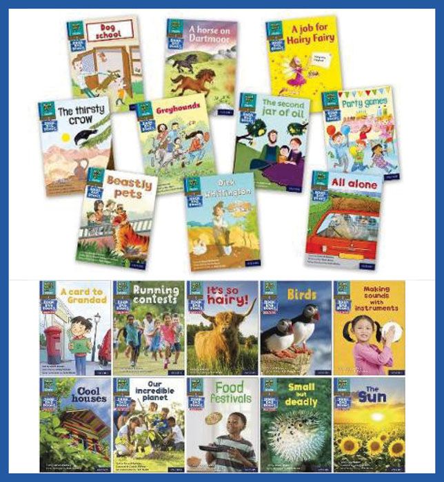 Read Write Inc. Phonics Book Bag Books: Yellow to Grey Pack of 66 by ...