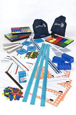 numicon set maths 11 piece set 1-10 plus extra 5 learning resources 