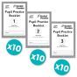 Rocket Phonics Pupil Practice Books 1-3 x 10 copies 
