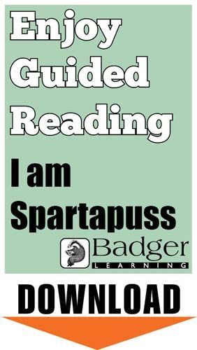 Enjoy Guided Reading: I am Spartapuss Teacher Notes