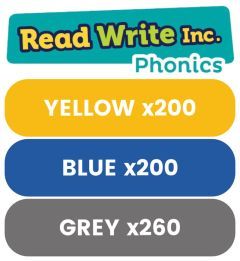 Read Write Inc. Phonics Book Bag Books: Yellow to Grey Pack of 660