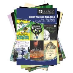 Enjoy Guided Reading KS2 Book Bands: Year 5 Grey, Dark Blue & Dark Red Complete Pack