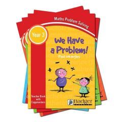 Maths Problem Solving - We Have a Problem Years 3 - 6 Pack - All 4 Teacher Books + CDs