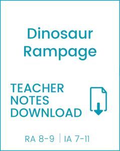Enjoy Guided Reading: Dinosaur Rampage Teacher Notes