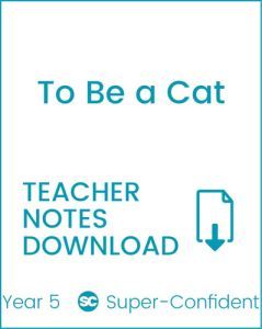 Enjoy Guided Reading: To Be a Cat Teacher Notes
