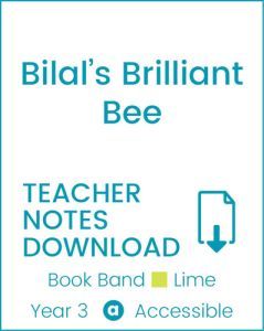 Enjoy Guided Reading: Bilal's Brilliant Bee Teacher Notes