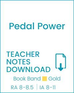 Enjoy Guided Reading: Pedal Power Teacher Notes