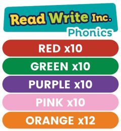 Read Write Inc. Phonics Book Bag Books: Red to Orange Pack of 52