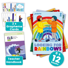 ELS Progress: Complete Class Pack Containing 6 x 12 books ORL Levels 3–6, Teacher Handbook, 2 x Grapheme Cards