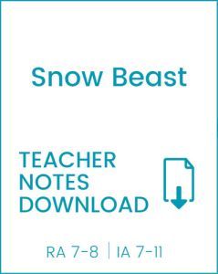 Enjoy Guided Reading: Snow Beast Teacher Notes