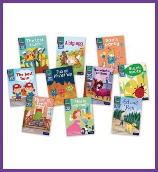 Read Write Inc. Phonics Book Bag Books: Red to Orange Pack of 52 by ...