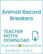 Enjoy Guided Reading: Animal Record Breakers Teacher Notes