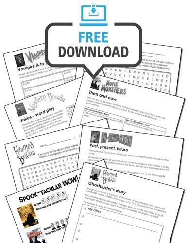 Spook-tacular WOW! Facts - Free Worksheet Download