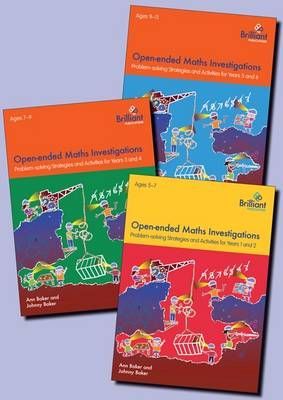 Open-ended Maths Investigations: all 3 Books