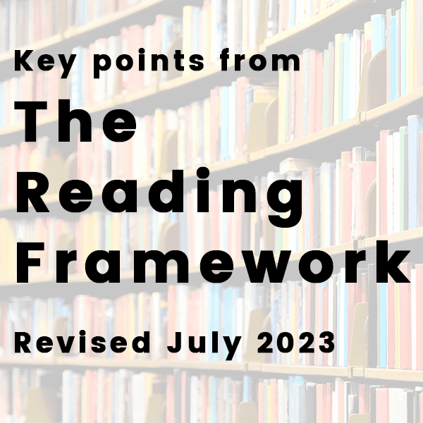 Meet the Requirements of the new Reading Framework with Badger Learning
