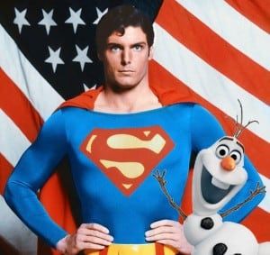 Superman + Olaf